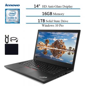 2019 Lenovo Thinkpad T480 14 Inch Flagship Premium Business Laptop