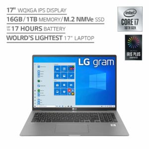 LG Gram Laptop 17Z90N (2020) 17-inch IPS WQXGA