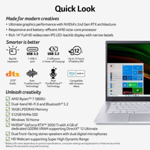 Acer Swift X SFX14-41G-R1S6 Creator Laptop