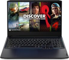 Lenovo IdeaPad 3 Gaming Laptop, 15.6 FHD Display, AMD Ryzen 5 5600H