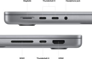 Apple 2023 MacBook Pro Laptop M2 Max chip with 12‑core CPU and 30‑core GPU Connectivity