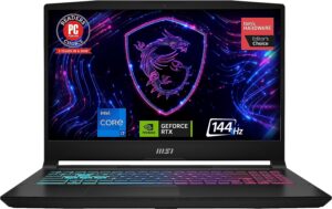 MSI Katana 15 Gaming Laptop (2023)- 15.6 144Hz Display, 13th Gen Intel Core i7, GeForce RTX 4070