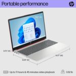 HP Essential 15.6 Anti-Glare HD Laptop Dimensions