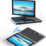 MECHAZER Mini Laptop Windows 11 Pro 180-degree Screen